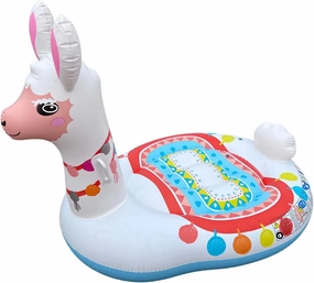 Extra Large Inflatable Ride-on Flamingo Pool Float Toy for Adults, Swimming Pool Floating New Pool Party Toy Soft and Sturdy