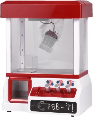 Fdit Claw Toy Grabber Machine Mini Electronic Musical Plush Toys Catcher Game Fun for Children Kids