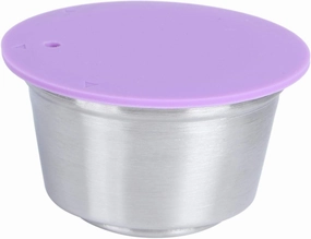 Fdit Stainless Steel Reusable Refillable Coffee Capsule Cup Fit For Dolce Gusto Coffee Maker Compatible with Nestle Dolce Gusto Coffee Capsule Set(3#)