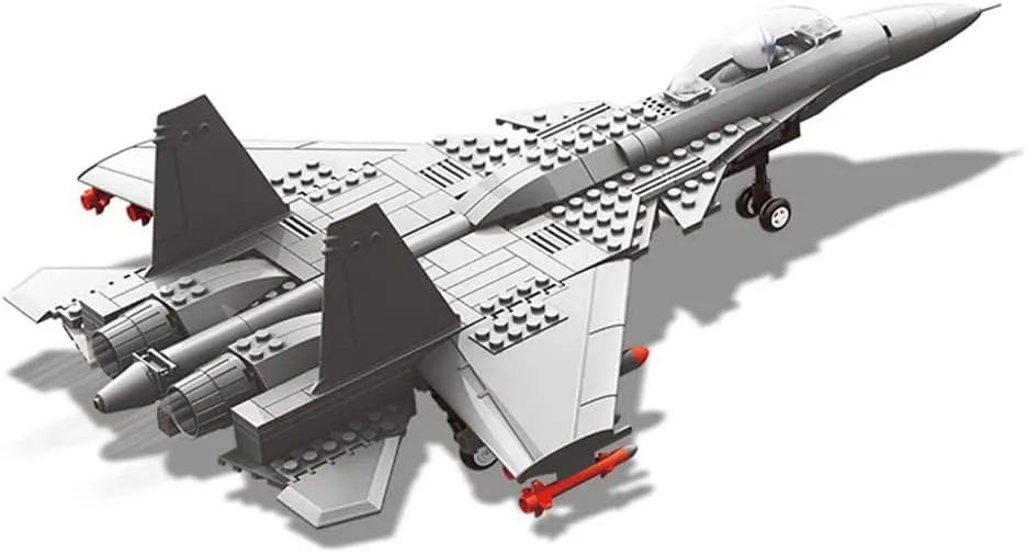 Fighter Bricks Series 281pcs Building Blocks Sets Airplane Model Building Kits Educational Toys
