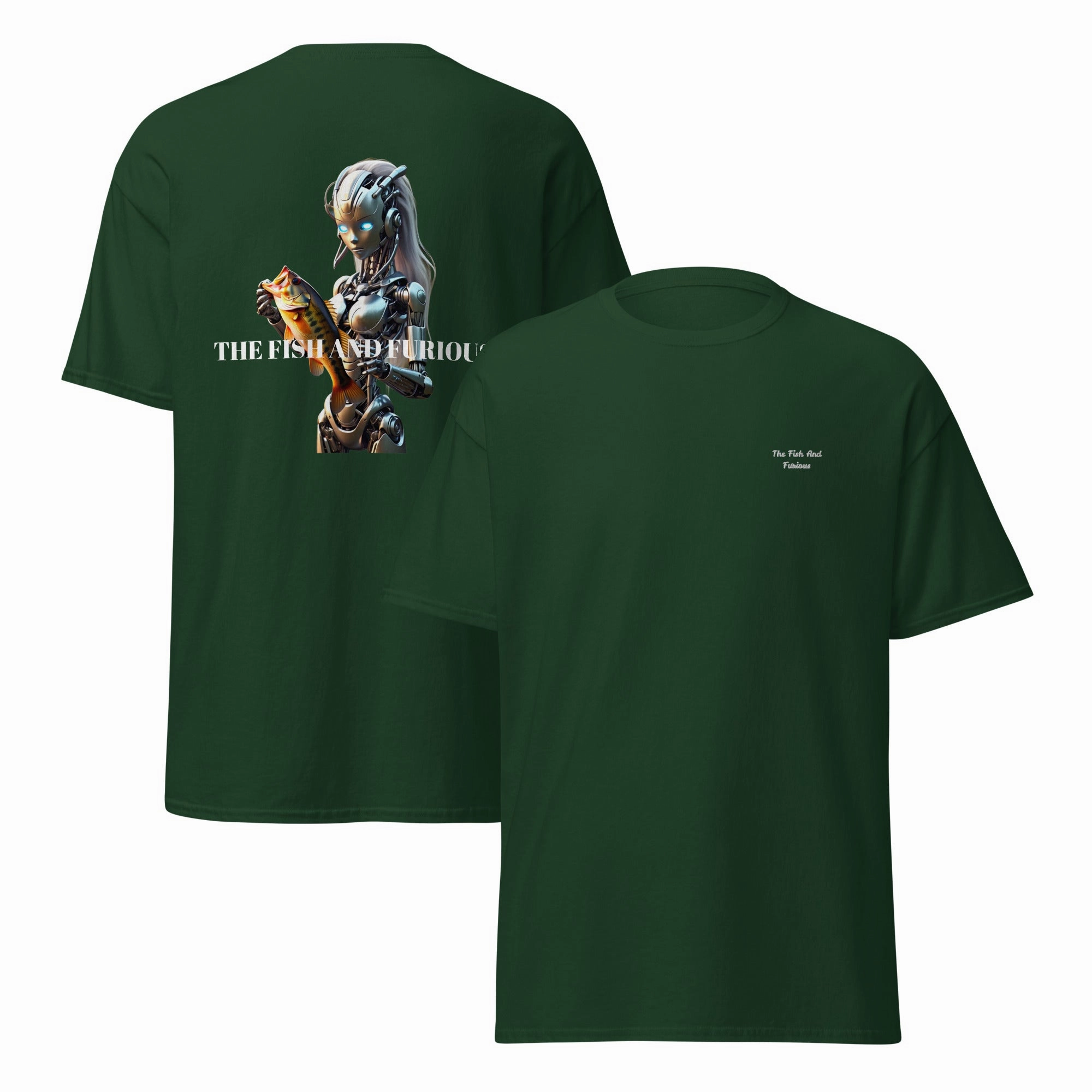Fishing Robot Unisex classic tee