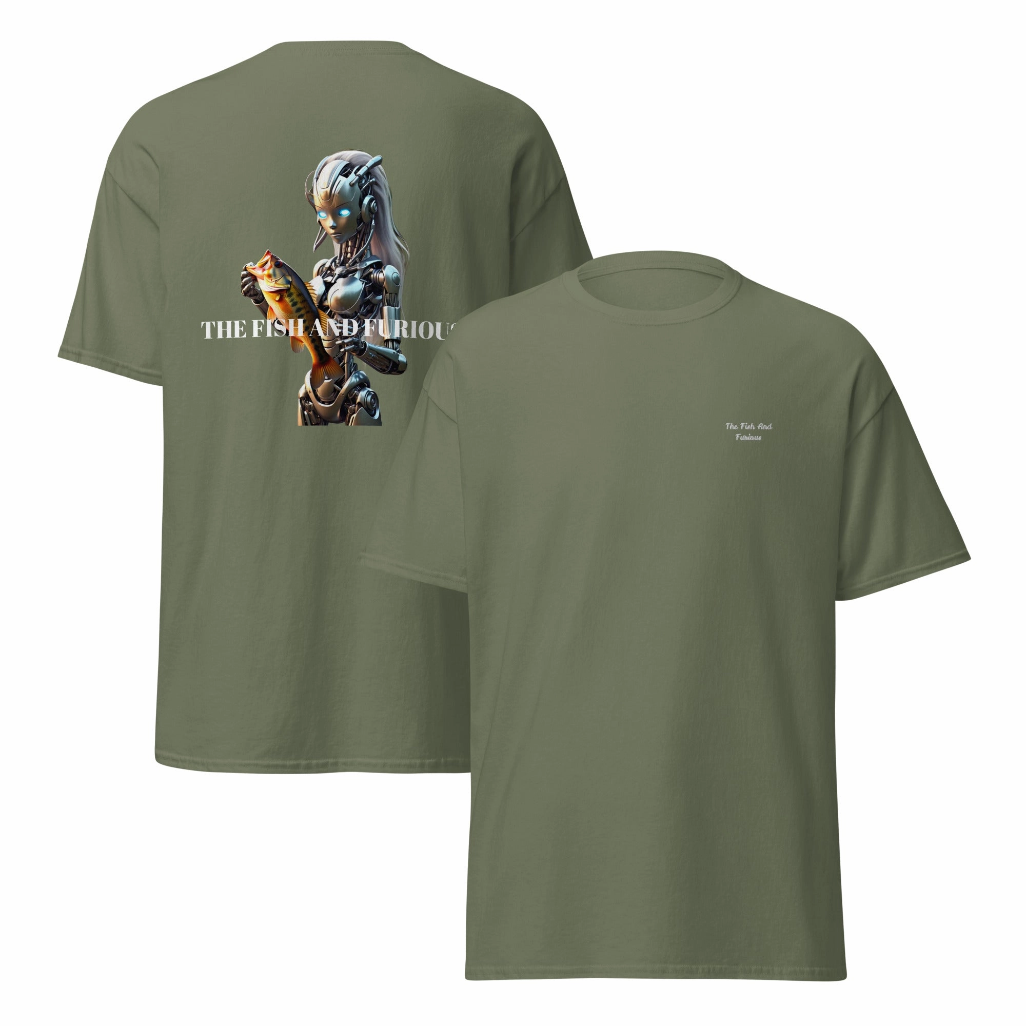Fishing Robot Unisex classic tee