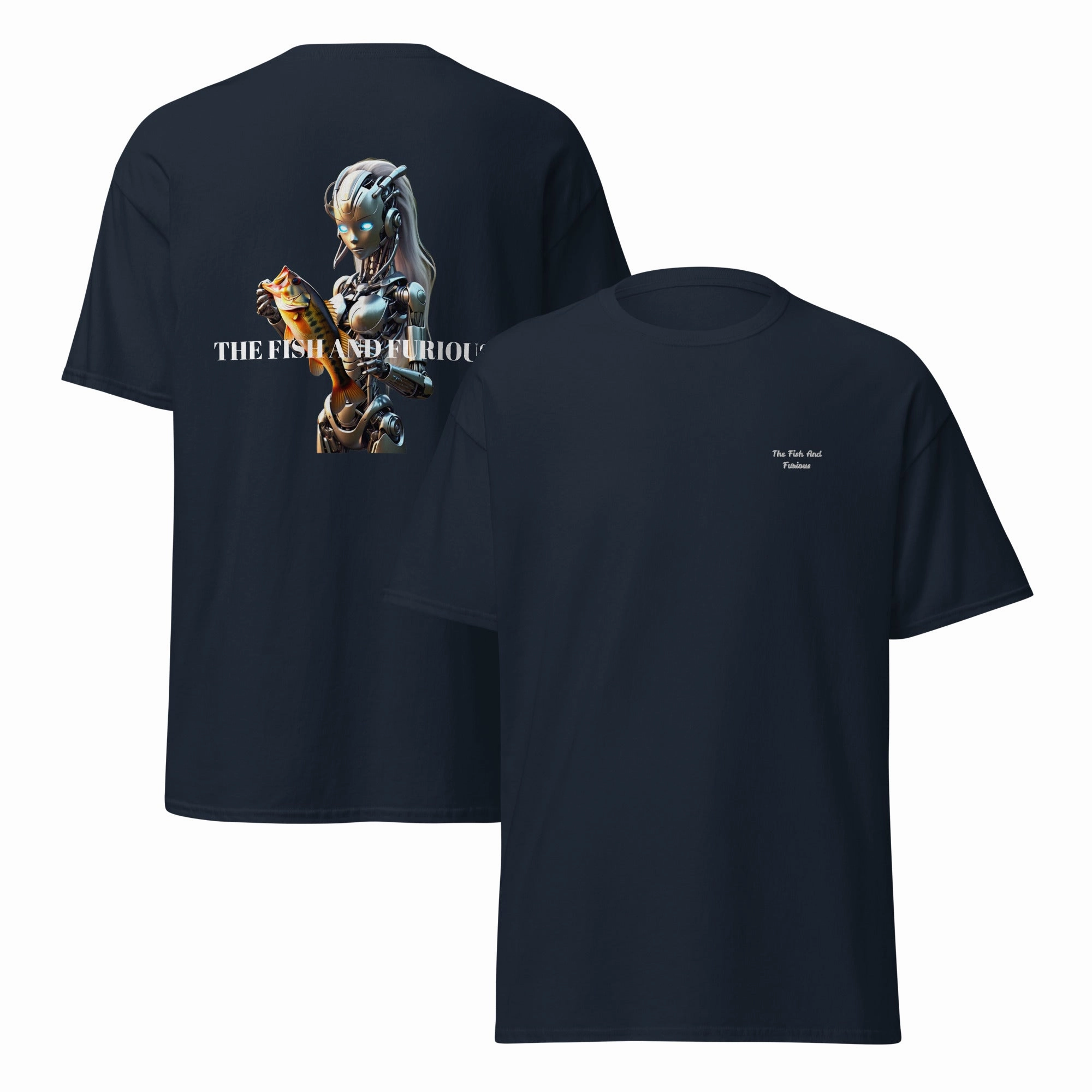Fishing Robot Unisex classic tee