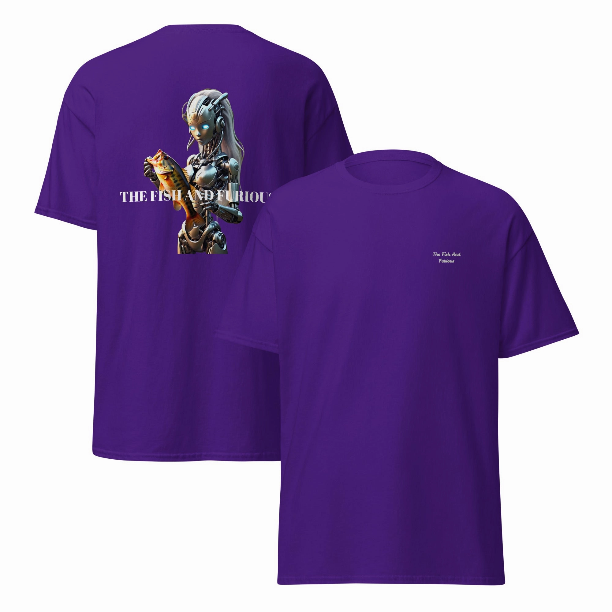 Fishing Robot Unisex classic tee