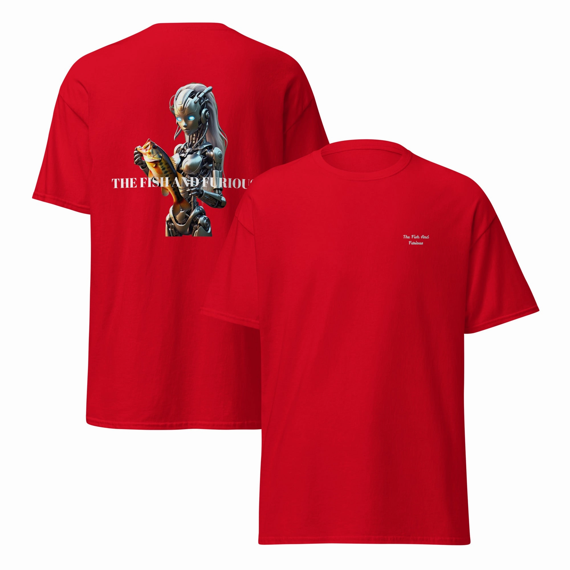 Fishing Robot Unisex classic tee