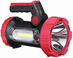Flashlight, USB Rechargeable Spotlight Flashlight, Camping Lantern Flashlight Combo, Waterproof, Led Flashlight for Hurricane Emergency, Camping, Outdoor