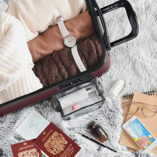 Flight Knight Premium Hard Shell Lightweight Cabin Suitcase - 8 Spinner Wheels - Built-in TSA Lock & USB Port - Luggage Approved for Over 100 Airlines Including easyJet Underseat - 45x36x20cm