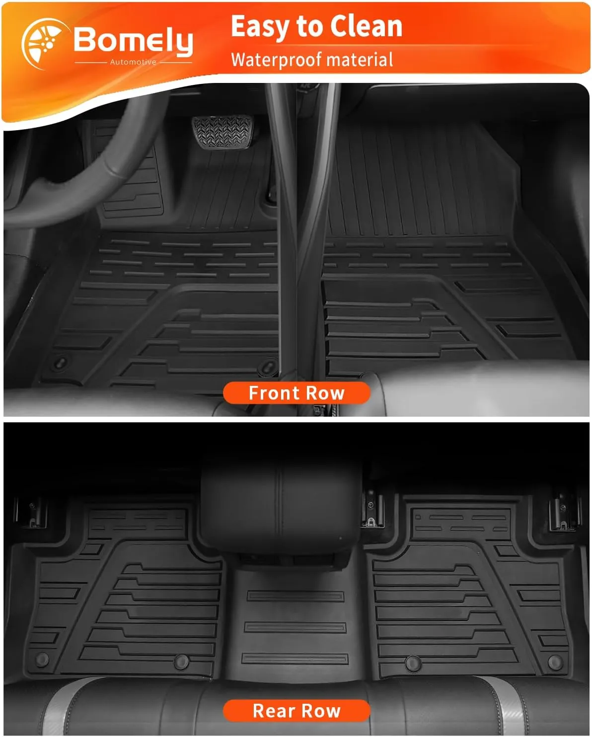 Floor Mats Compatible with 2019 2020 2021 2022 2023 2024 2025 Toyota Rav4 Cargo Mat Trunk Mat Back Seat Cover Protector Toyota Rav4 Accessories (Backrest Mats Cargo Liner Floor Mats)