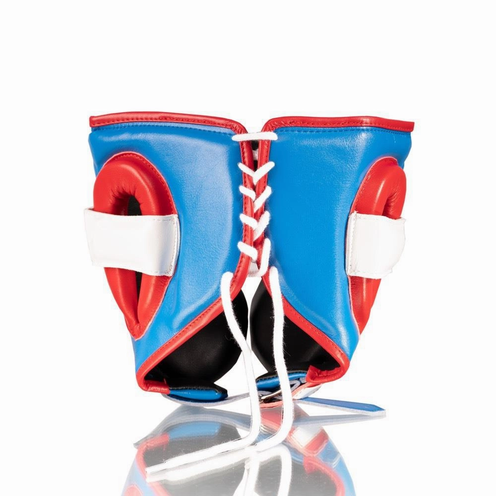 Fly Knight X Head Guard - Blue/White/Red