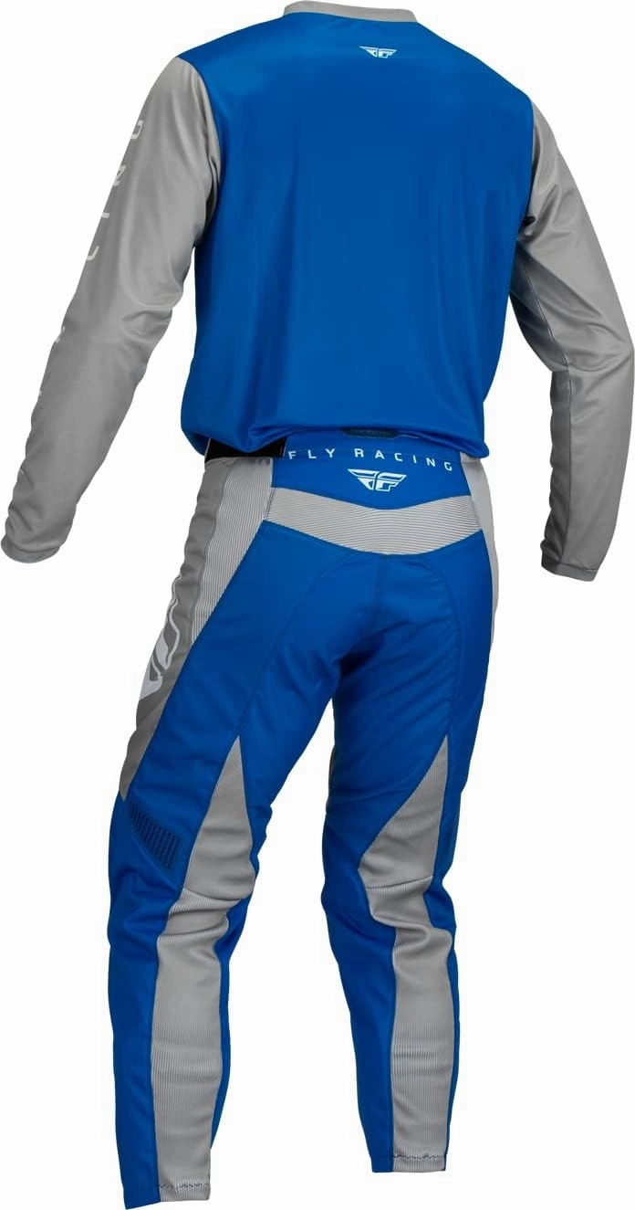 Fly Racing 2023 F-16 Blue/Grey Adult Moto Gear Set - Pant and Jersey Combo