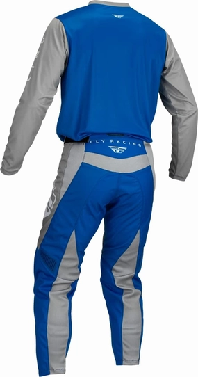 Fly Racing 2023 F-16 Blue/Grey Adult Moto Gear Set - Pant and Jersey Combo