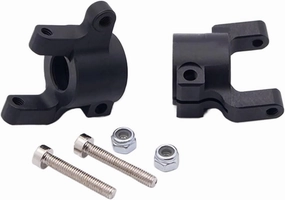 for Axial for SCX10 II 1/10 Aluminum Steering Knuckle C Hub Carrier Set RC Crawler for Racing Upgrades Parts Accessories RC Steering Knuckles Cup