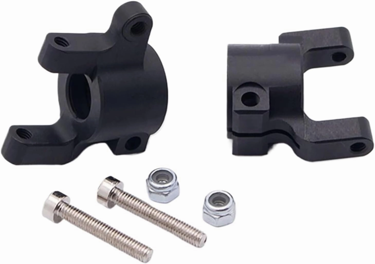 for Axial for SCX10 II 1/10 Aluminum Steering Knuckle C Hub Carrier Set RC Crawler for Racing Upgrades Parts Accessories RC Steering Knuckles Cup