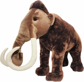 Forest & Twelfth Kids 22” Wooly Mammoth Toy – Stuffed Animal Plush Toys, Realistic Prehistoric Toy for Kids Aged 3  Years