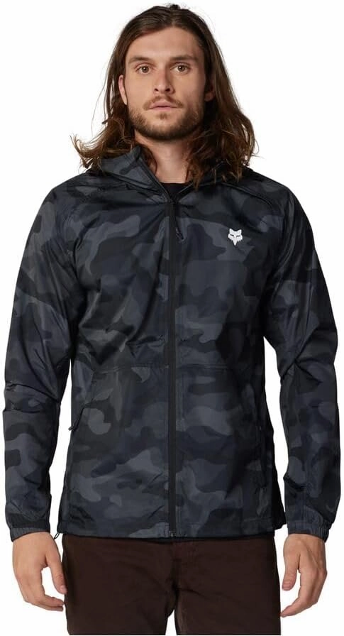 Fox Racing Men's Fox Head Camo Windbreaker