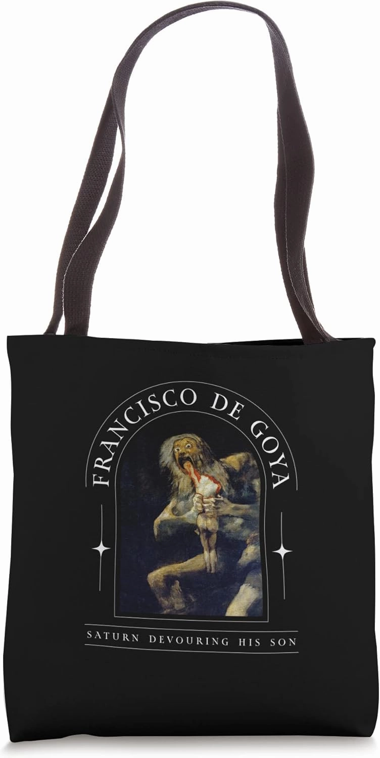 Francisco de Goya Design Horror Gothic Art Tote Bag