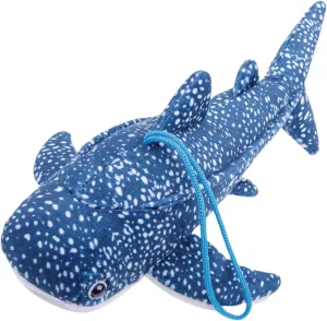 FRANKIEZHOU Simulation Whale Shark Plush,Shark Toy with Lanyard Stuffed Animal,Plush Toy,Cuddly Toys,Gifts for Kids,9.8 Inches Long