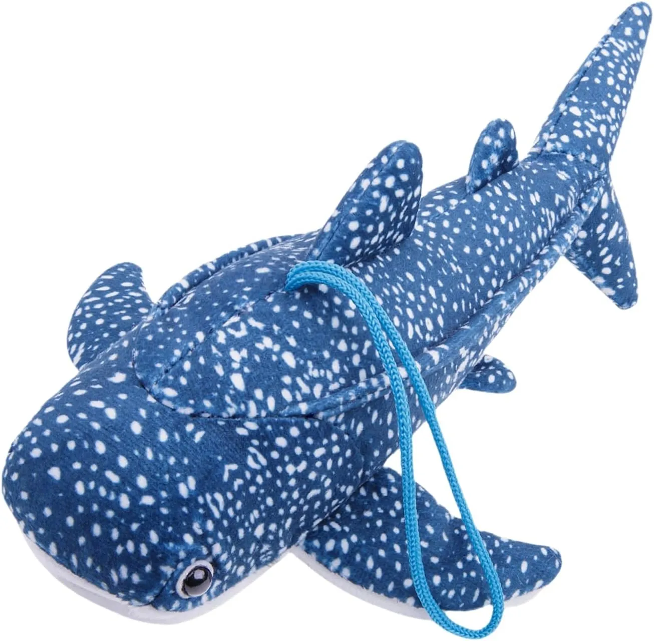 FRANKIEZHOU Simulation Whale Shark Plush,Shark Toy with Lanyard Stuffed Animal,Plush Toy,Cuddly Toys,Gifts for Kids,9.8 Inches Long