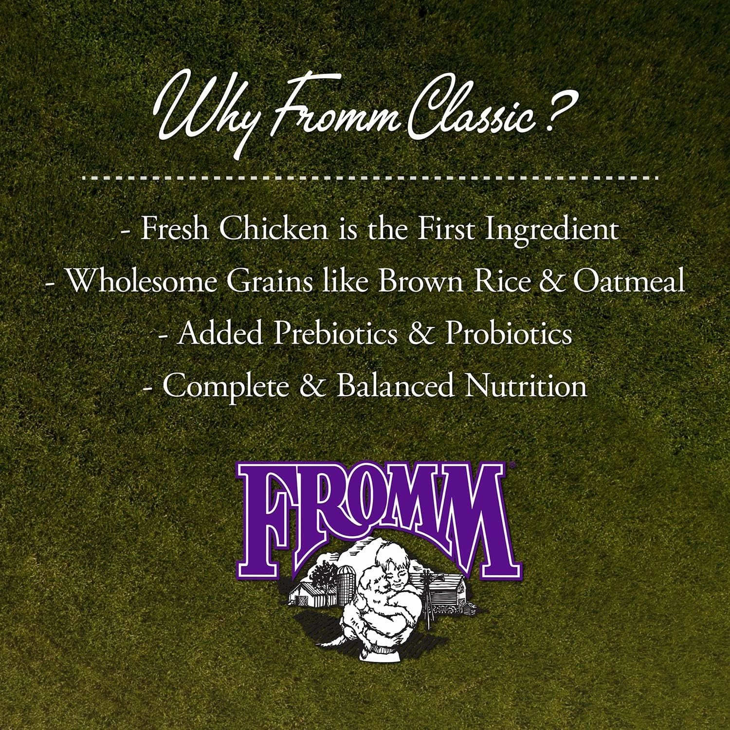 Fromm Classic Puppy Dog Food - Premium Dry Puppy Food for Large, Medium, & Small Breeds - Chicken Recipe - 30 lb