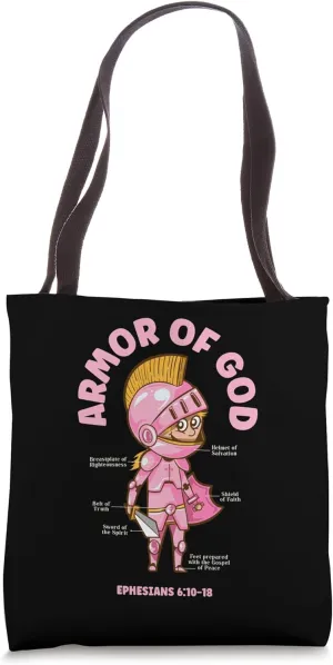 Full Armor Of God - Christian Girls Edition Tote Bag