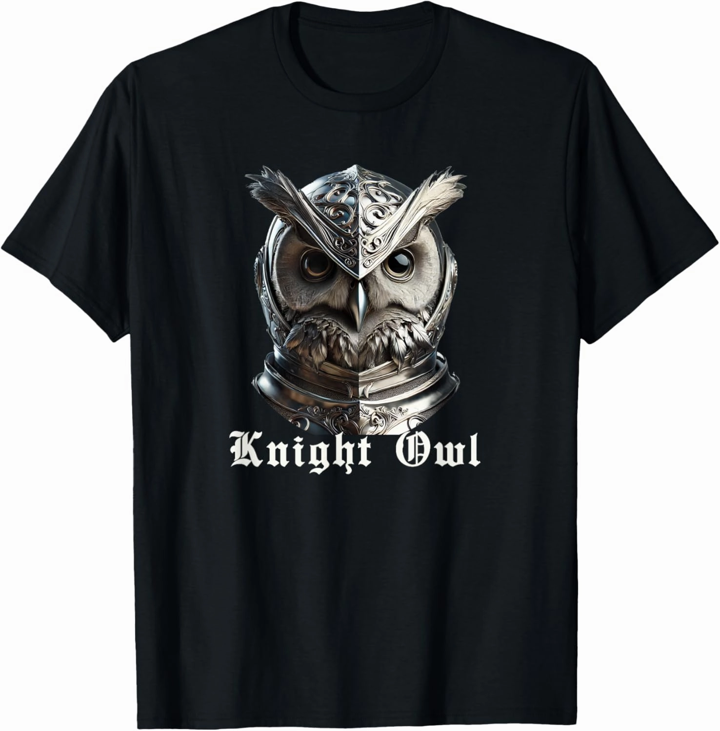 Funny Pun for Men Knight Night Owl Nocturnal Adults Women T-Shirt