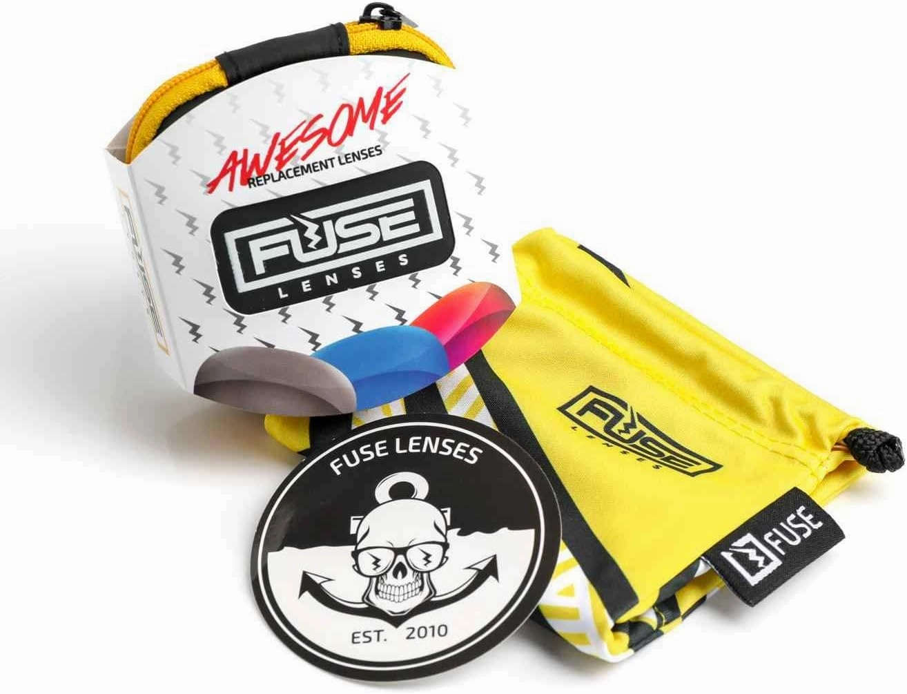 Fuse Lenses Non-Polarized Replacement Lenses Compatible with Wiley X Lantern
