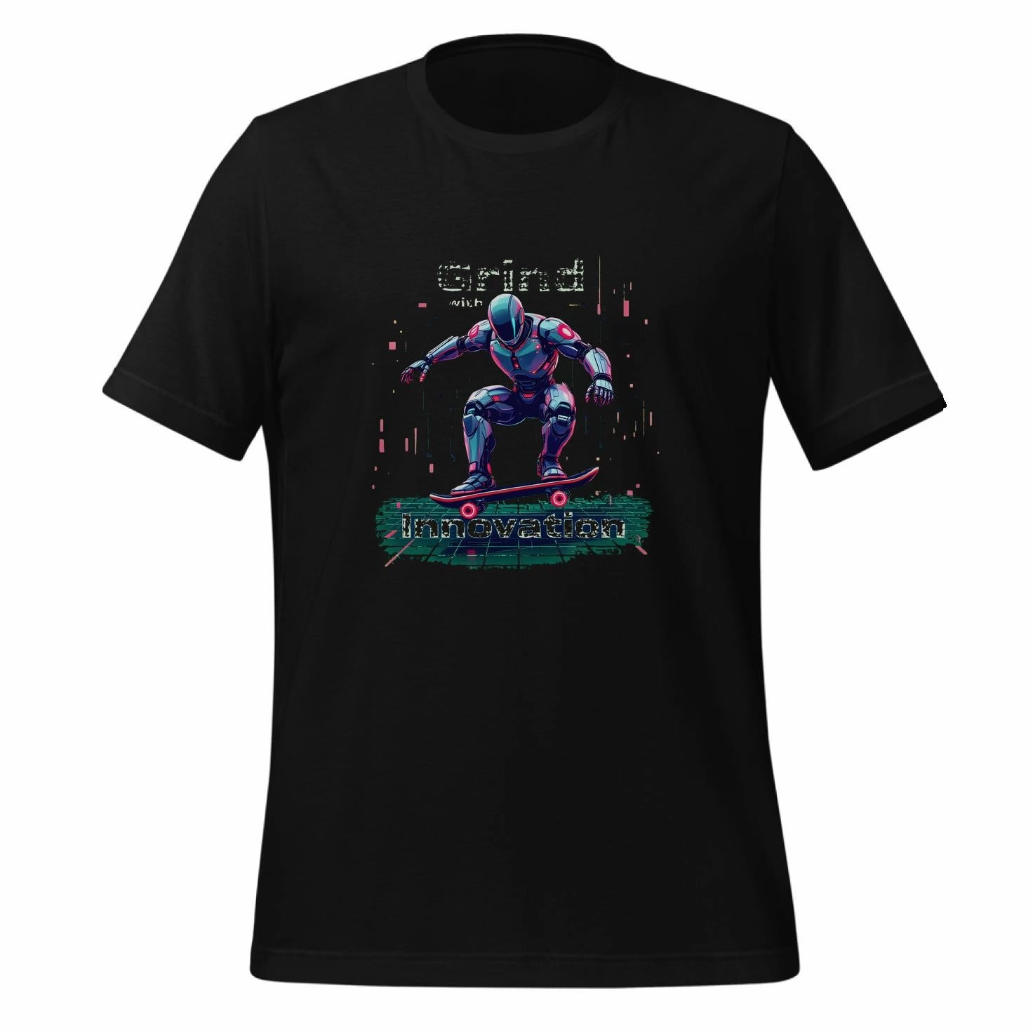 Futuristic Robot Skate Design | Classic T-Shirt (Unisex)