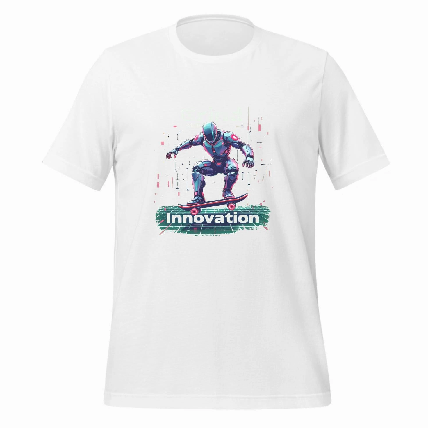 Futuristic Robot Skate Design | Classic T-Shirt (Unisex)