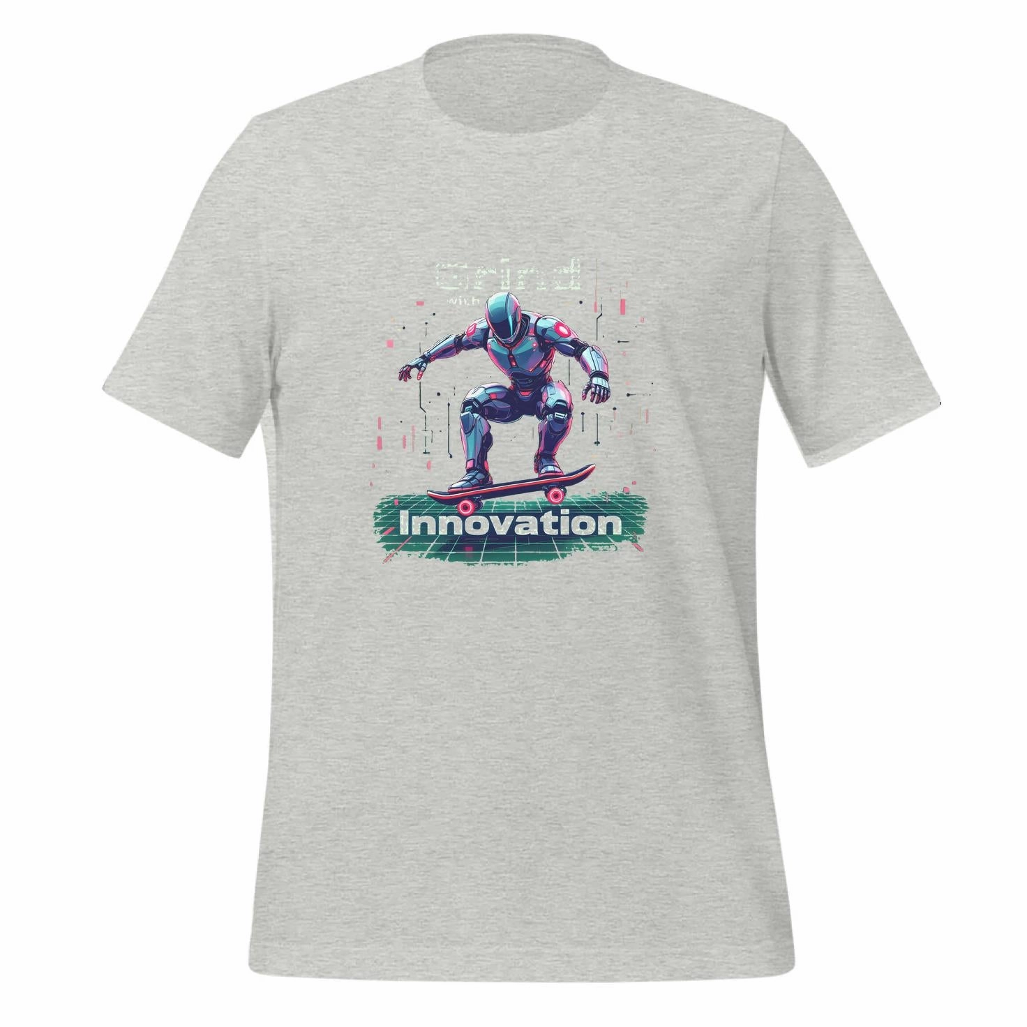 Futuristic Robot Skate Design | Classic T-Shirt (Unisex)