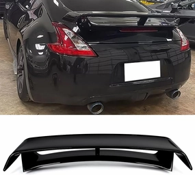 Gloss Black Rear Spoiler Wing Compatible with 2009-2021 Nissan 370Z Z34 Nismo Style ABS Plastic Trunk Spoilers