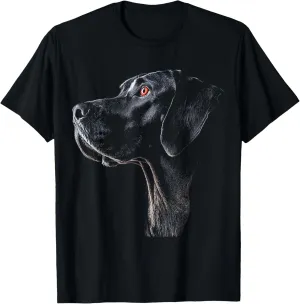 Great Dane Dog Motif Pet Illustration Great Dane T-Shirt