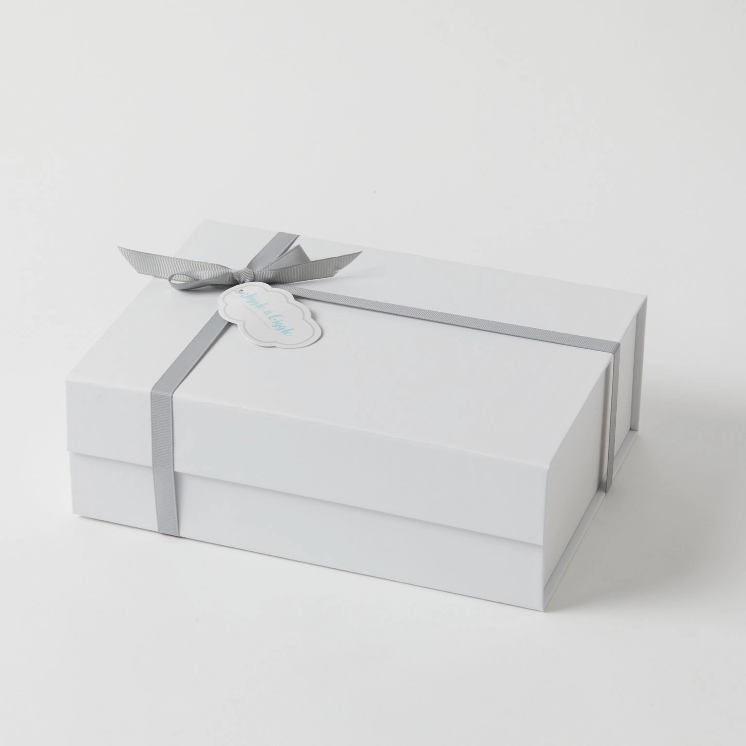 GREY BUNNY HAMPER GIFT SET