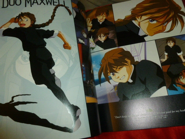 Gundam Wing FIVE G BOYS Book Anime Art