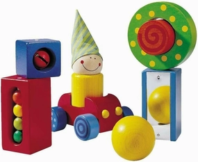 HABA First Wooden Blocks Fun Set for Ages 1 and Up (Made in Germany)