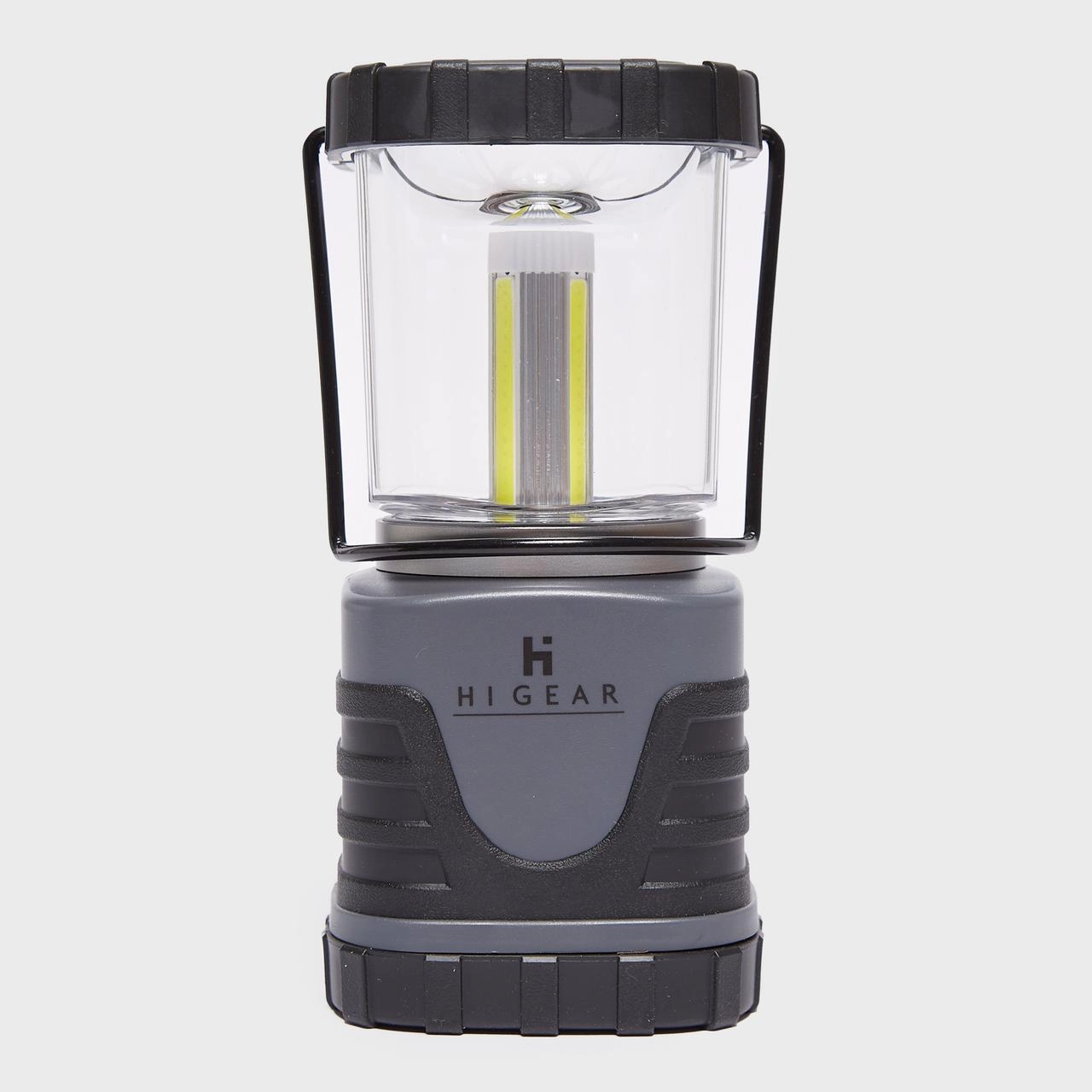 HI-GEAR COB 500 Lumen Camping Lantern, Portable Outdoor Light for Camping, Grey