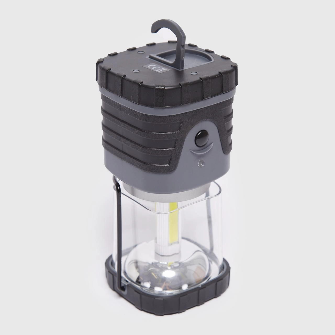 HI-GEAR COB 500 Lumen Camping Lantern, Portable Outdoor Light for Camping, Grey
