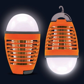 Himalayan Glow Camping Lantern, LED Bulb with 360° of Brightness, Rechargeable Hiking Gear, Hanging Night Light, (Pack of 2)