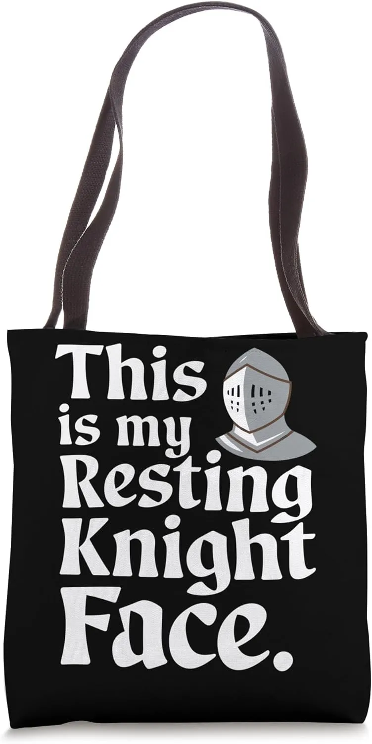 Historical Reenactment Medieval Combat Knight Battle Gear Tote Bag