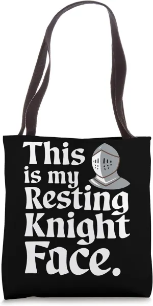 Historical Reenactment Medieval Combat Knight Battle Gear Tote Bag