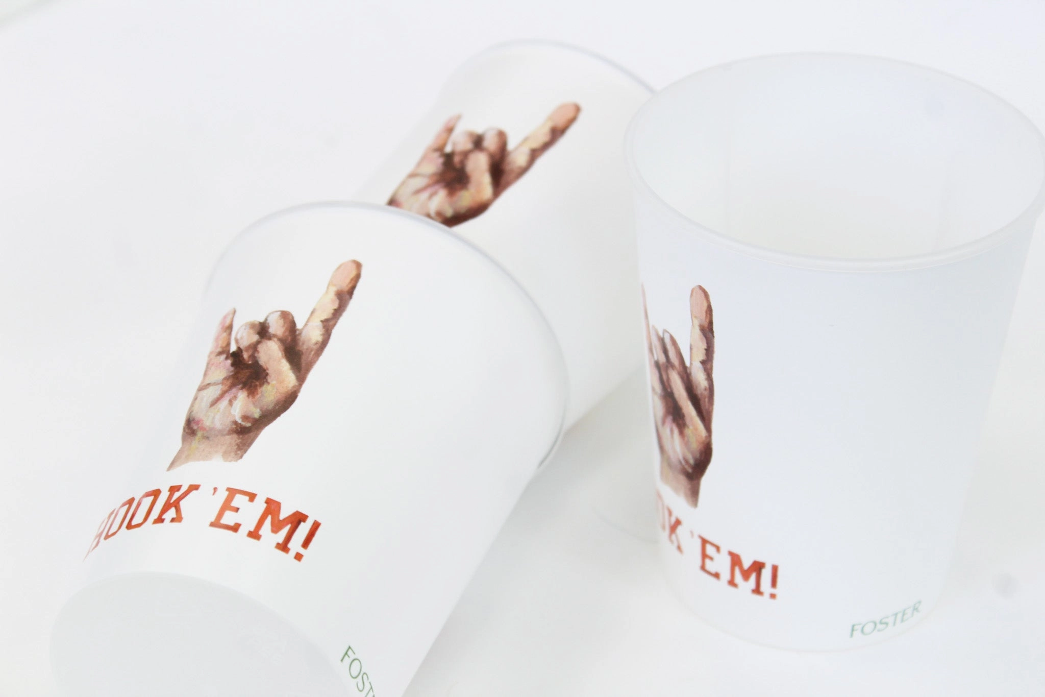 Hook 'Em reusable cup