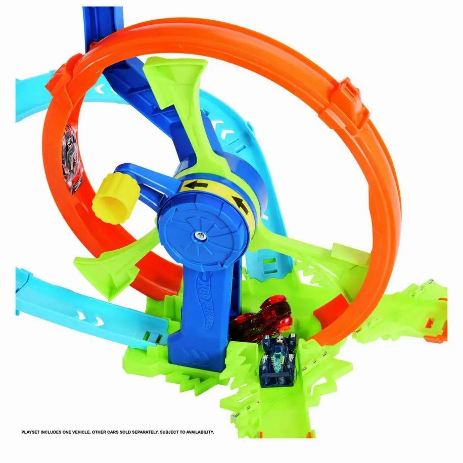 Hot Wheels Rapid Launch & Loop Car Track Set