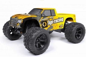 HPI Racing 160030 Jumpshot 1/10 Monster Truck Flux 2WD Grey / Yellow, RTR