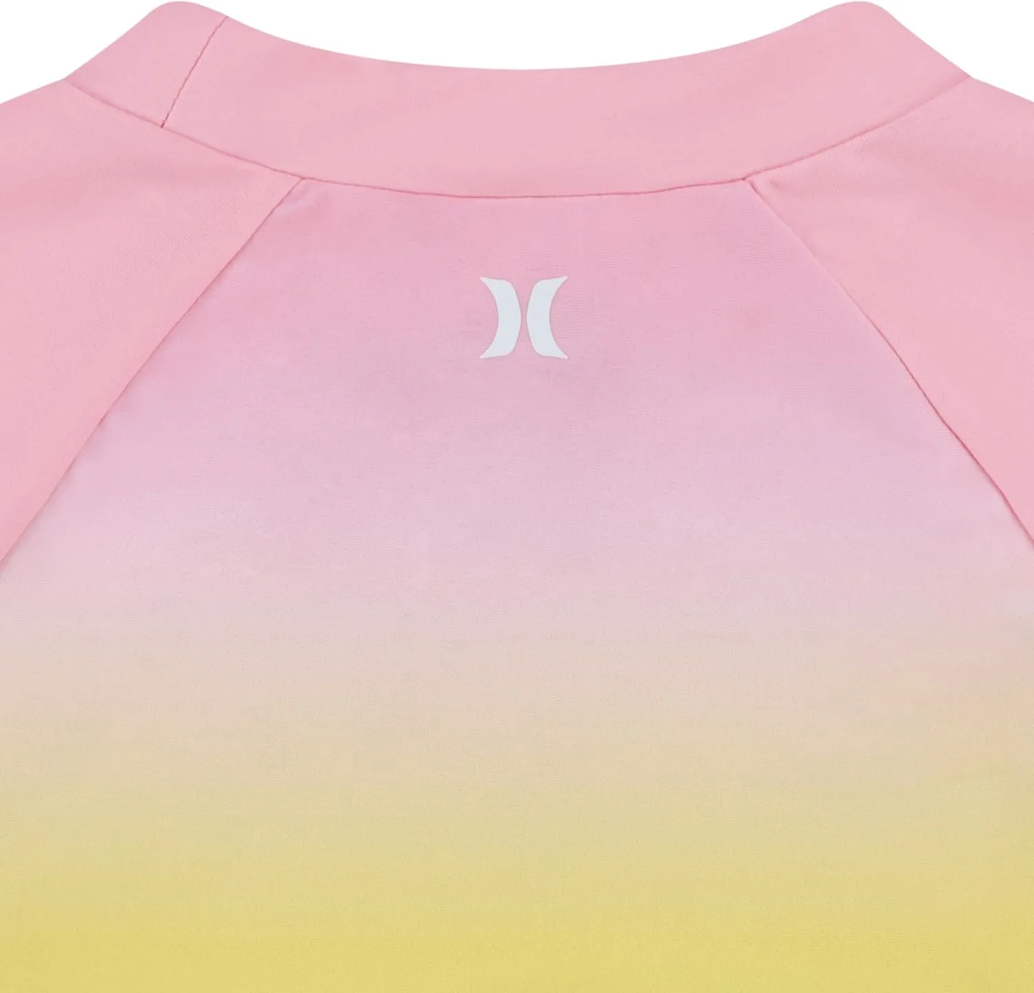 Hurley Girls Long Sleeve Rash Guard 2-Piece Swimsuit