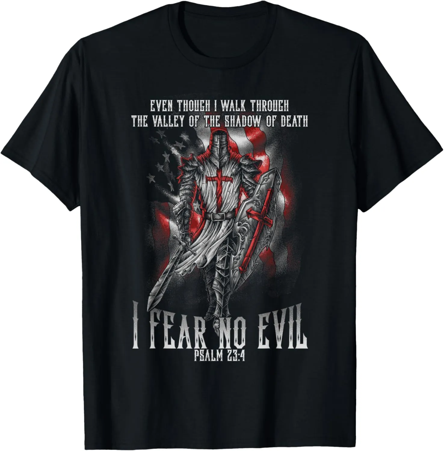 I Fear No Evil - Crusader T-Shirt