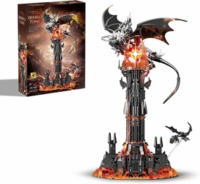 Ideas Dark Tower Castle Building Set with Light Block, Collection Gift for Adult and Film Fans, STEM Architecture Building Set, Great Toy for Kids 8-14 (997 PCS)