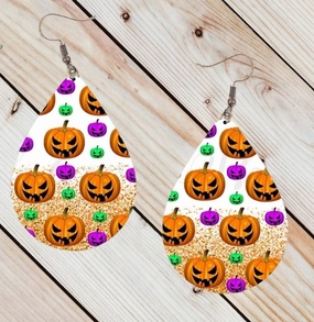 Jack O Lantern Earrings