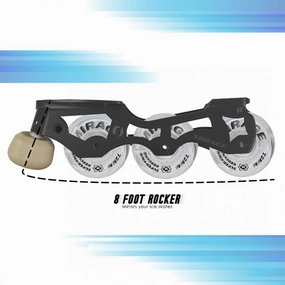 Jackson Atom - Mirage Inline Frame (White Wheels)