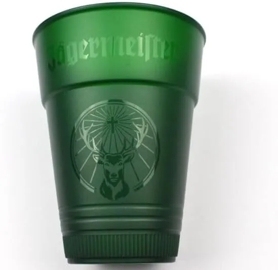 Jagermeister Reusable Plastic Cup Set - Set of 4