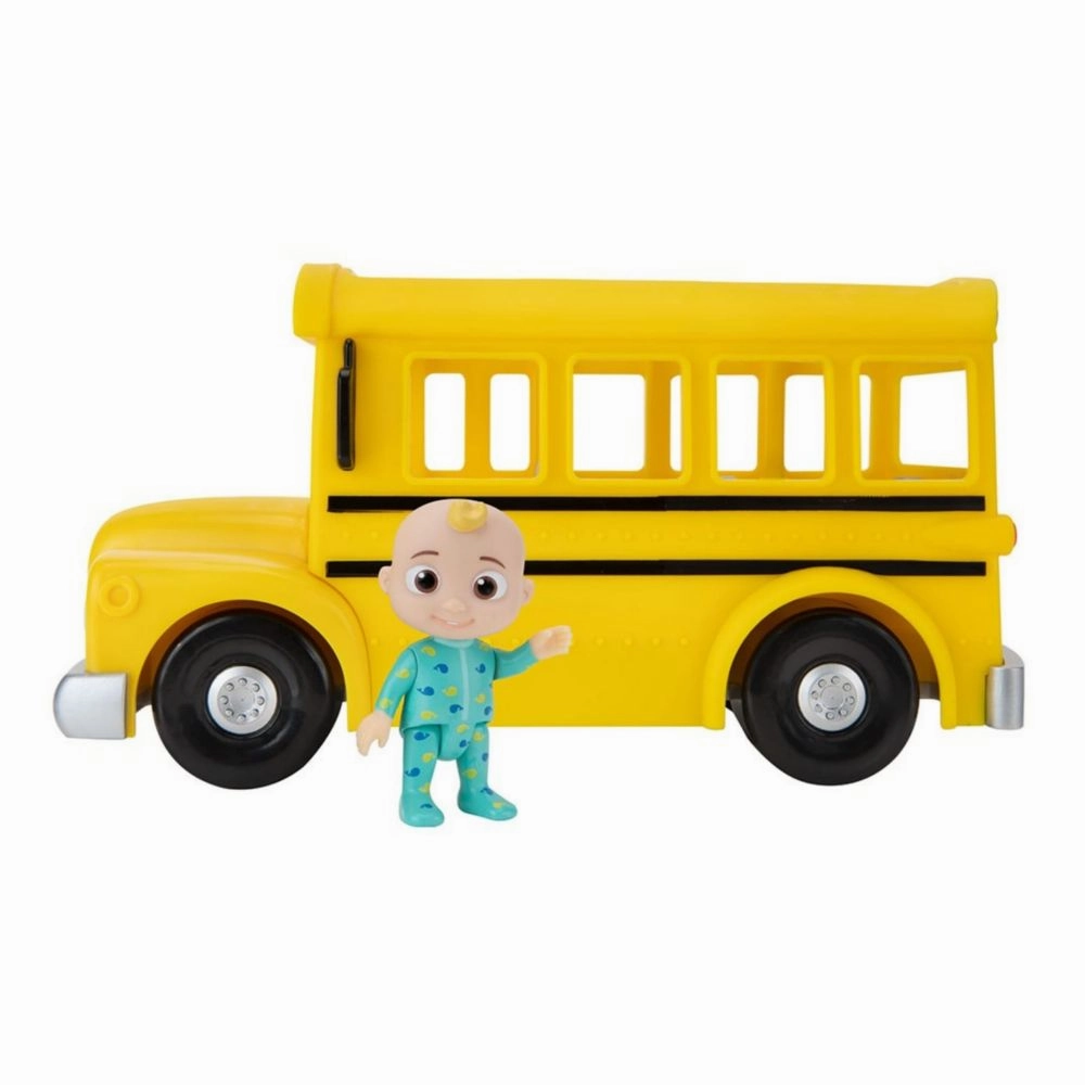 Jazwares Cocomelon Feature Vehicle School Bus