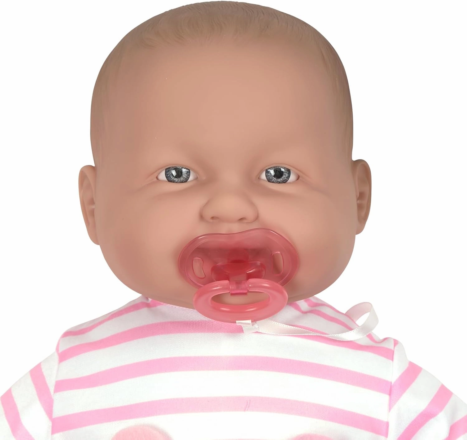 JC Toys ‘Lots to Cuddle Babies’ 20-Inch Pink Soft Body Baby Doll and Accessories Designed by Berenguer, Pink - caucasian